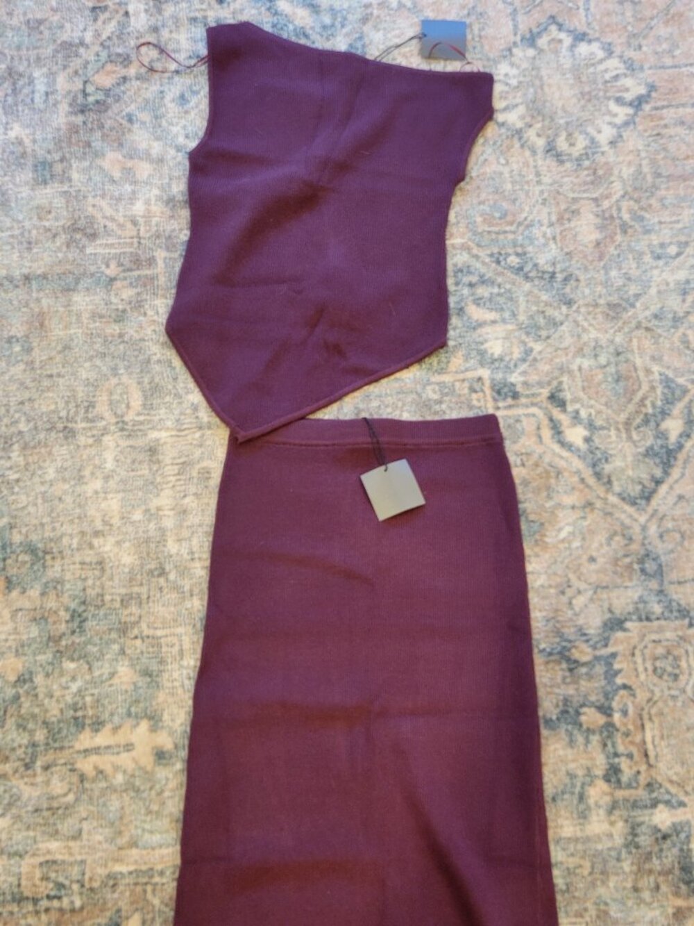 Le Lis Asymetrical Sweater Set